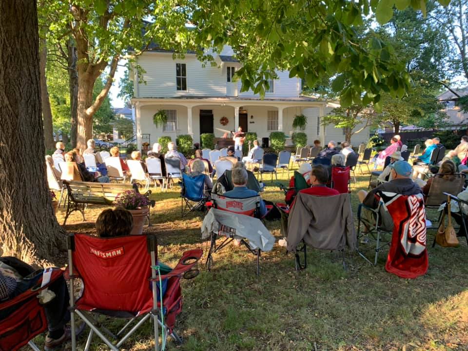 Lawn concert at The Bowen House